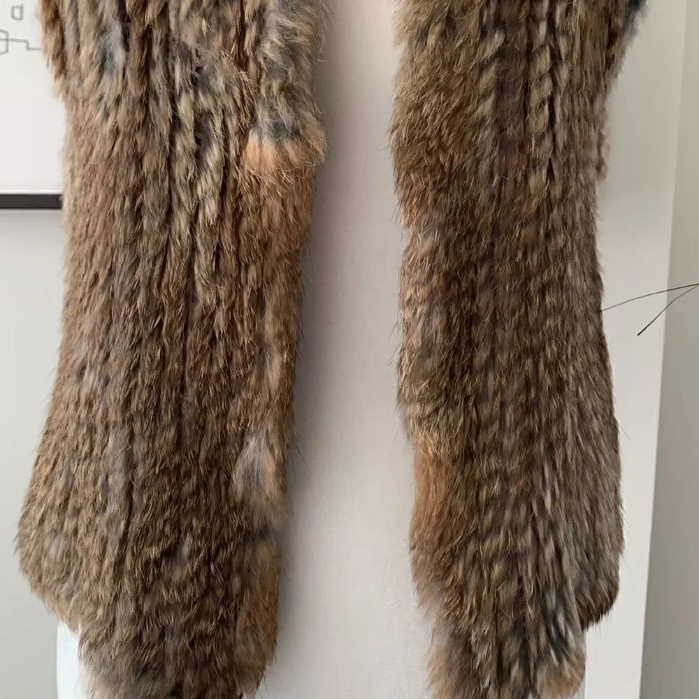 Real Rabbit Fur Vest - Picture 4 of 9